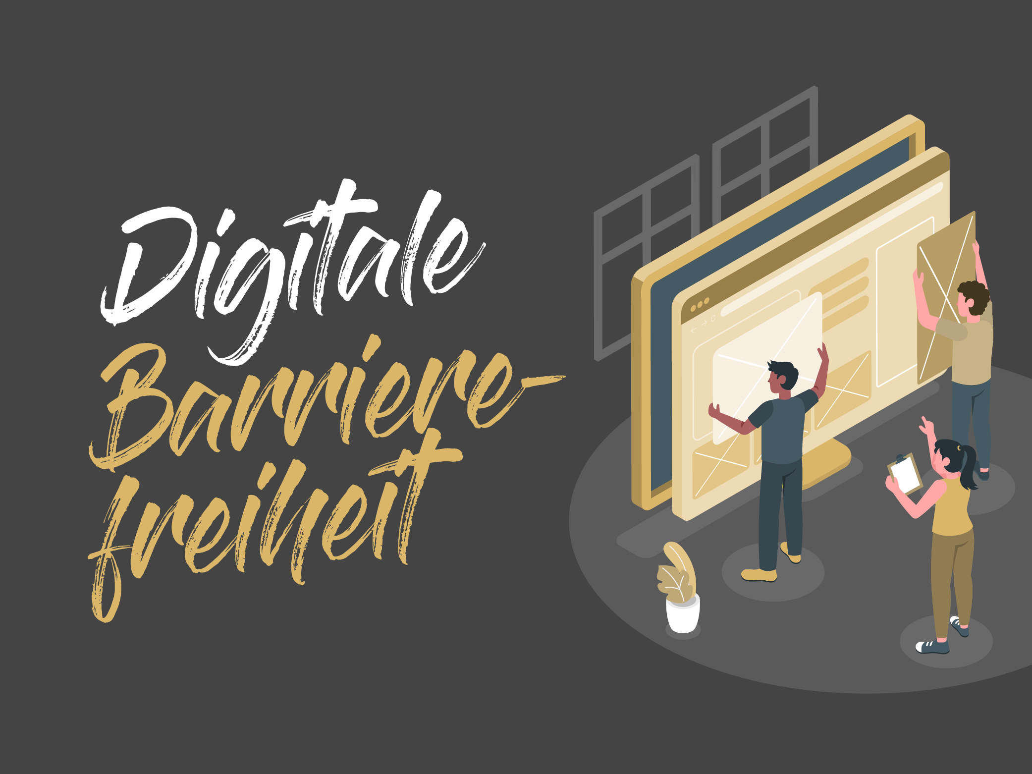 Grafik zur digitalen Barrierefreiheit